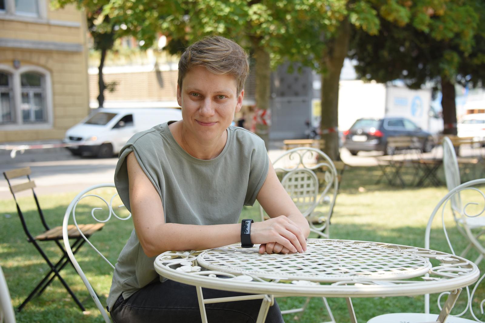 24.07.2021., Pula - Milena Zajovic, filmska novinarka i urednica. "nPhoto: Sasa Miljevic/PIXSELL