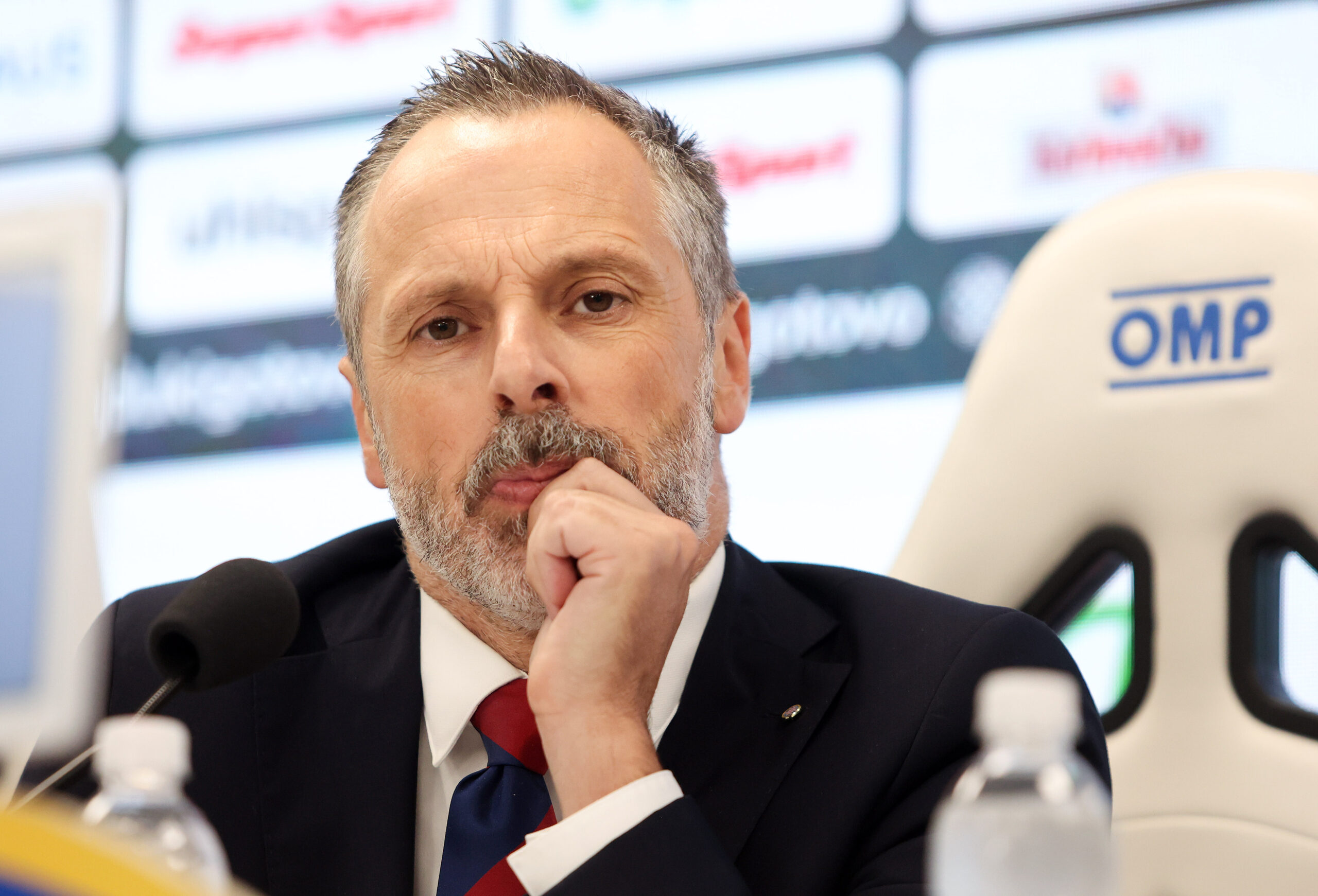 24.10.2023. Split - Mislav Karoglan predstavljen je kao novi trener Hajduka  Photo: Ivana Ivanovic/PIXSELL