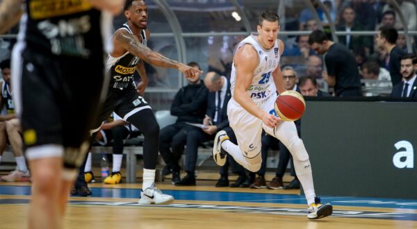 24.12.2023., Zadar - Utakmica 13. kola AdmiralBet ABA lige izmedju Zadra i Partizana. Luka Bozic Photo: Sime Zelic/PIXSELL