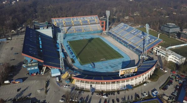 08.01.2020., Zagreb - Fotografija stadiona Maksimir iz zraka. Photo: PIXSELL