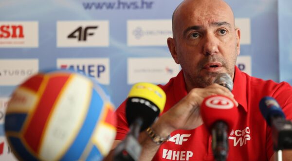 26.05.2023.,hotel Zonar, Zagreb - Izbornik Ivica Tucak uz kapetana Ivana Krapica i Perica Bukic
predstavili su sve aktivnosti i siri spisak reprezentativaca prije pocetka nove reprezentativne sezone Barakuda. Photo: Marko Prpic/PIXSELL
