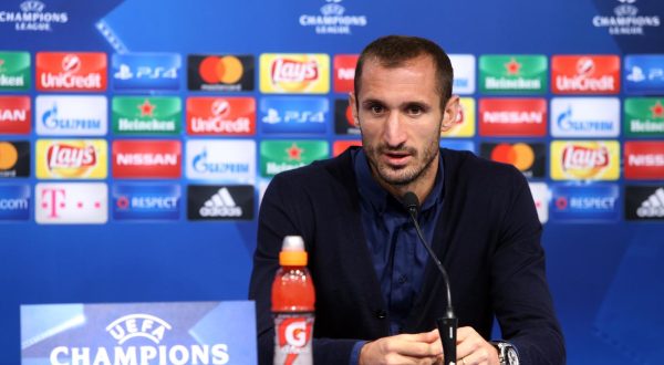 26.09.2016., Zagreb - Konferenciji za medije FC Juventusa iz Torina nazocili su trener Massimiliano Allegri i Giorgio Chiellini.  "nPhoto: Robert Anic/PIXSELL