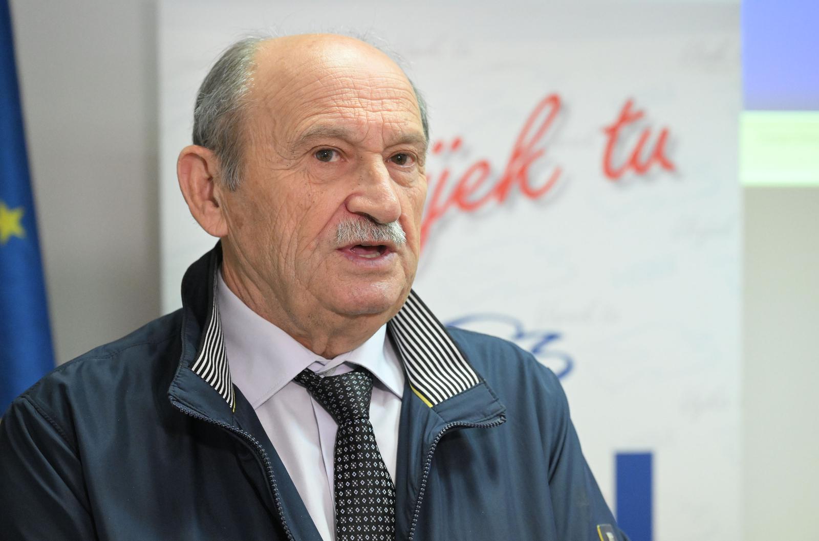 27.04.2023., Zagreb - U prostorijama HSU-a odrzana je konferencija za medije povodom obiljezavanja 27. godisnjice osnutka.  Photo: Davorin Visnjic/PIXSELL