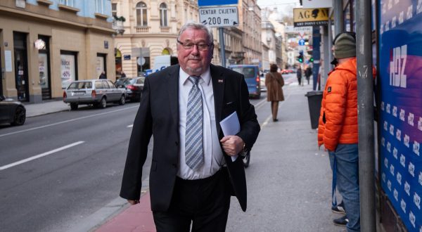 27.11.2023., Zagreb - Dolazak clanova HDZ-a na sjednicu Sireg Predsjednistva. Photo: Neva Zganec/PIXSELL