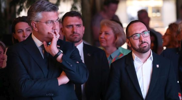 30.06.2023., Zagreb - Na Europskom trgu obiljezena deseta godisnjica ulaska Hrvatske u Europsku uniju. Photo: Matija Habljak/PIXSELL