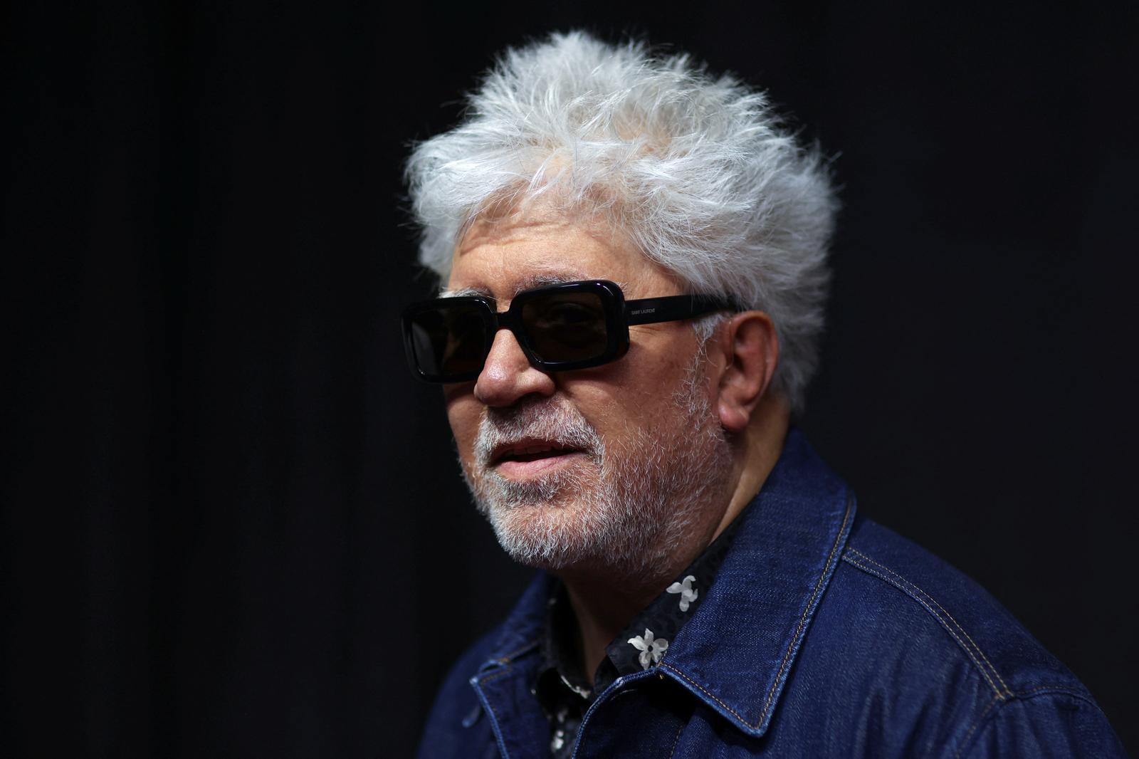 Spanish director Pedro Almodovar looks on during an event at the Toronto International Film Festival (TIFF) in Toronto, Ontario, Canada September 9, 2023. REUTERS/Carlos Osorio Photo: Carlos Osorio/REUTERS