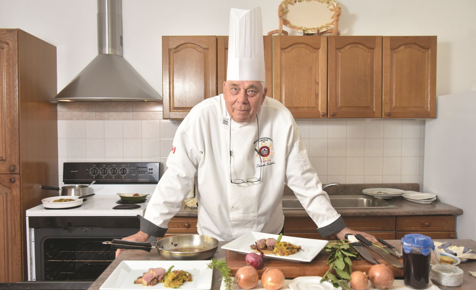 03.11.2023., Sibenik - Zdravko Kalabric, hrvatski Masterchef. 
Photo Sasa ZinajaNFoto