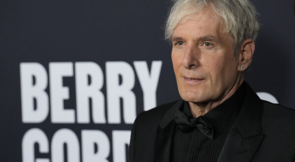 Michael Bolton arrives at MusiCares Person of the Year honoring Berry Gordy and Smokey Robinson at the Los Angeles Convention Center on Friday, Feb. 3, 2023. (AP Photo/Chris Pizzello)