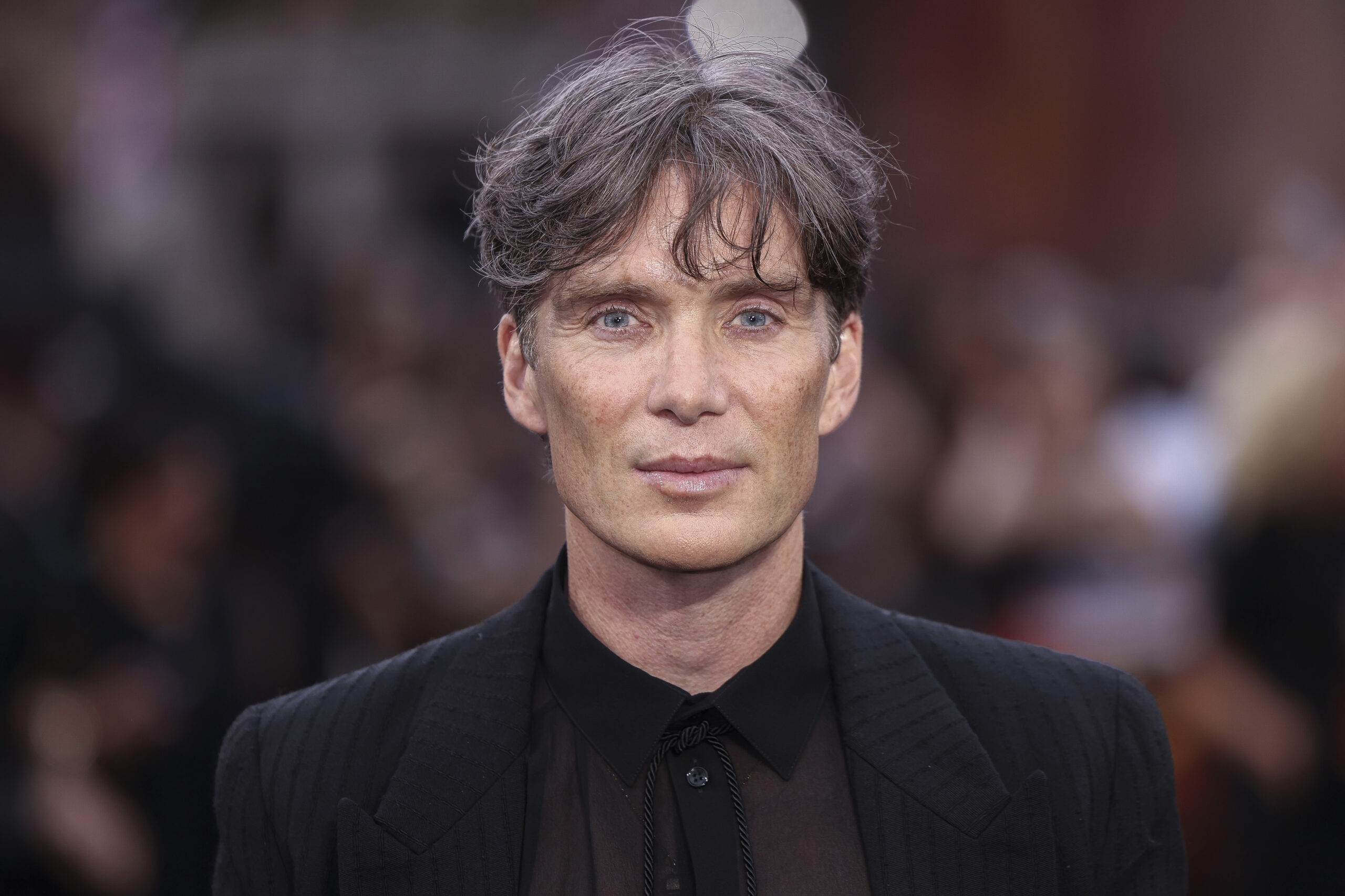 FILE — Cillian Murphy poses for photographers upon arrival at the premiere for the film 'Oppenheimer," July 13, 2023 in London. In Quotes of the Year, a Yale Law School librarian's list of the most notable quotes of 2023, Murphy is quoted: "We thought we might start a chain reaction that would destroy the entire world ... I believe we did," during his role as J. Robert Oppenheimer in the 2023 motion picture "Oppenheimer." (Vianney Le Caer/Invision/AP, File)