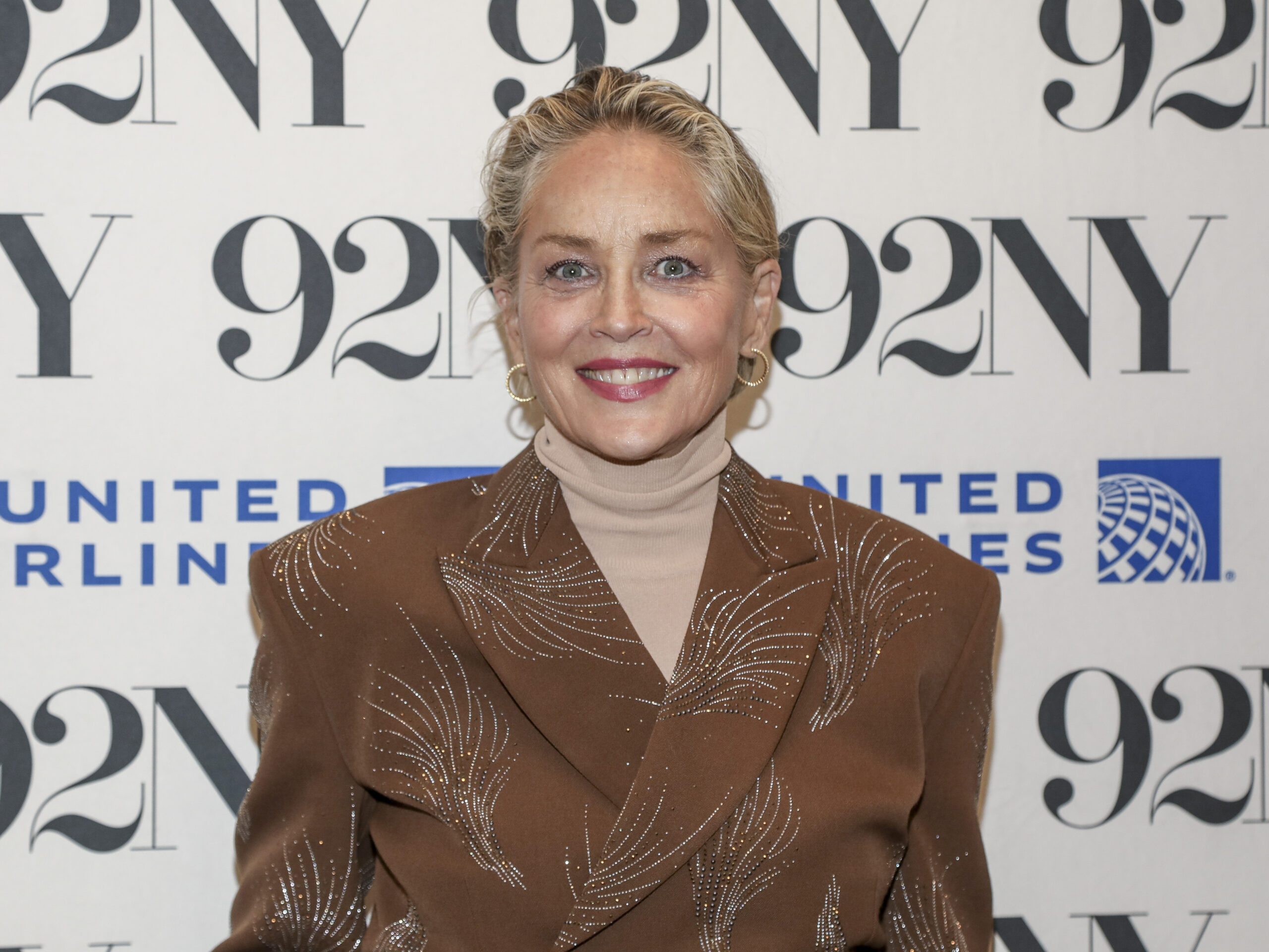 Sharon Stone in conversation at The 92nd Street Y on Thursday, Dec. 14, 2023, in New York. (Photo by Andy Kropa/Invision/AP)