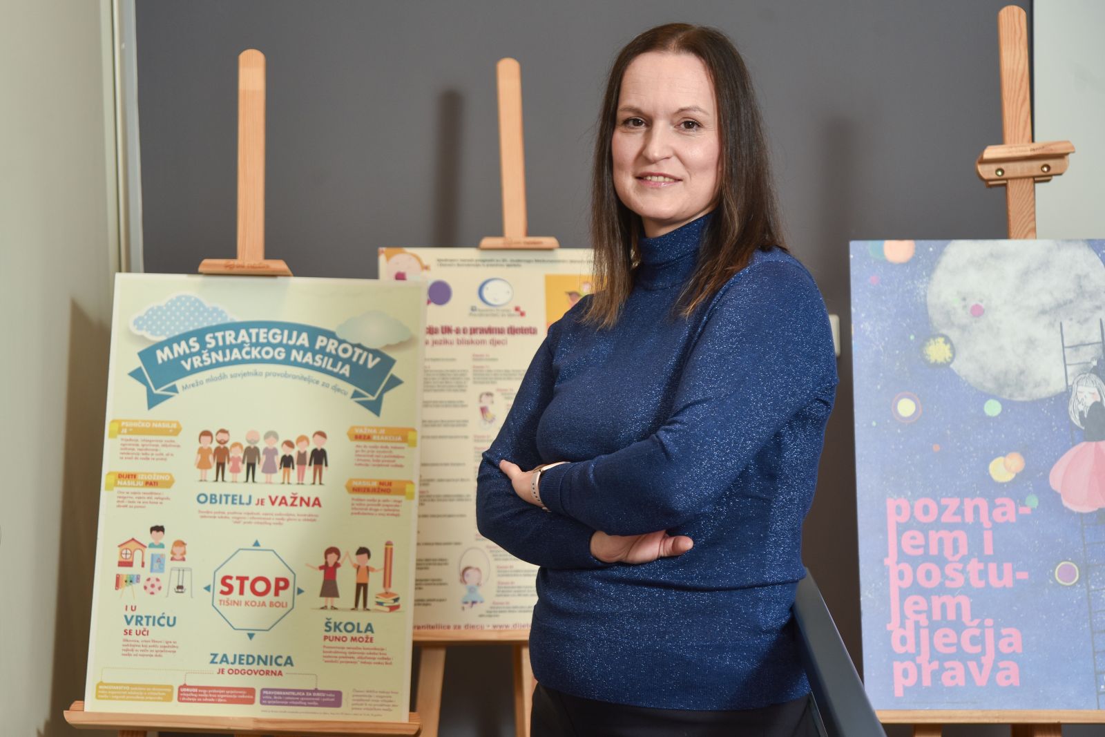 03.01.2024., Zagreb - Ivona Makvić Salaj, savjetnica Pravobraniteljice za djecu. 

Photo Sasa ZinajaNFoto