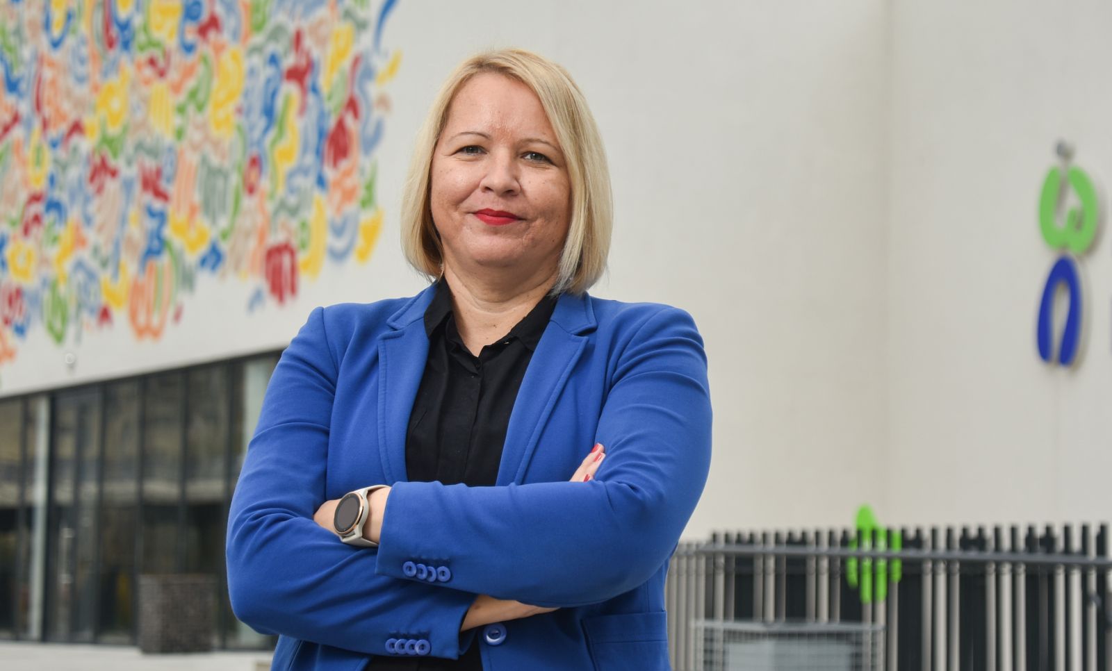 10.11.2022., Sisak - Kristina Ikic Banicek, gradonacelnica Siska. 

Photo Sasa ZinajaNFoto