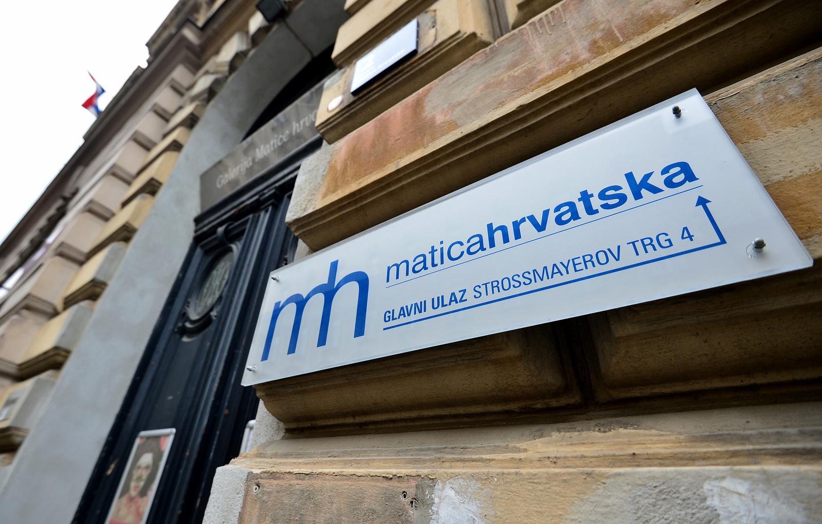01.05.2015., Zagreb - Zgrada Matice hrvatske. "nPhoto: Marko Prpic/PIXSELL