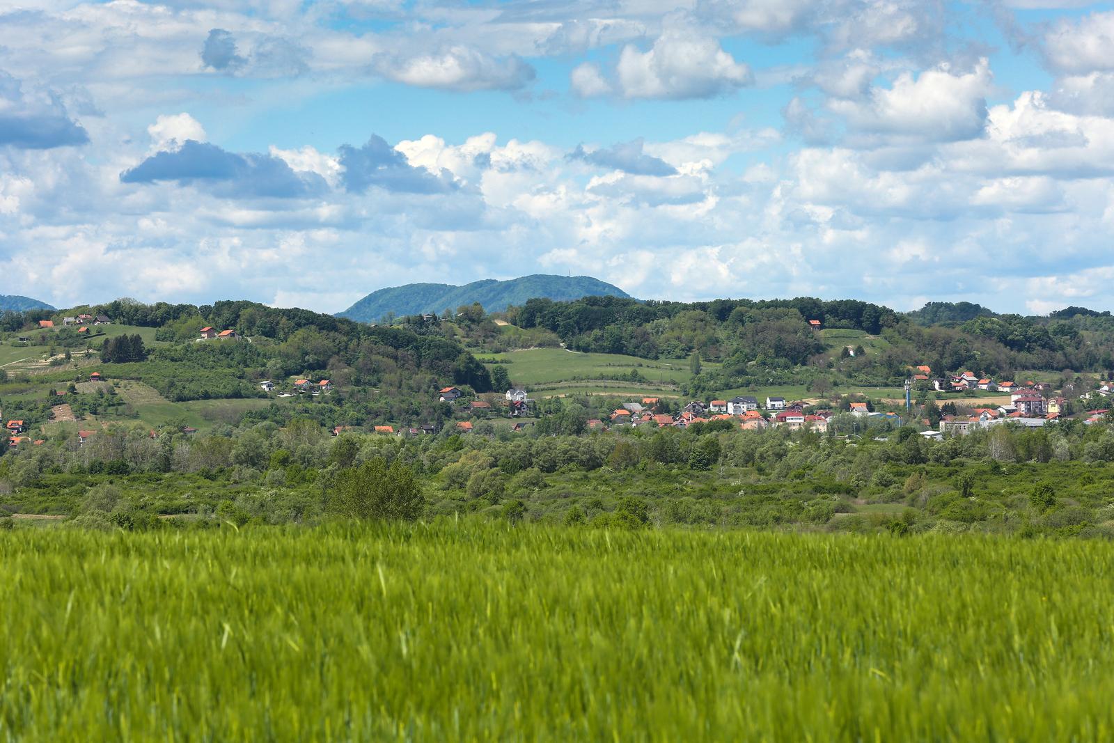 02.05.2020., Krapina, Lijepi prizori krajolika  hrvatskog zagorja. "nPhoto: Emica Elvedji/PIXSELL