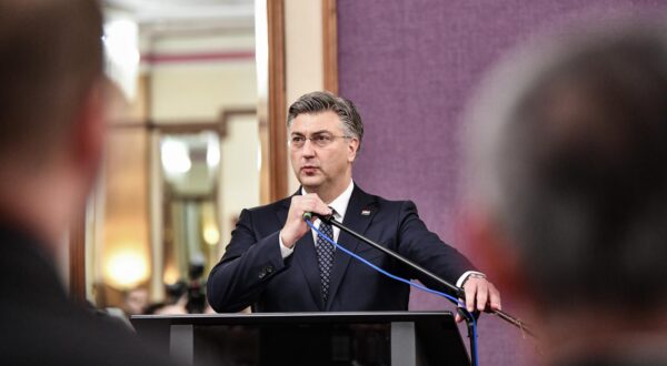 06.01.2024., Zagreb - Proslava Pravoslavnog Bozica u hotelu Westin. Premijer Andrej Plenkovic Photo: Josip Regovic/PIXSELL