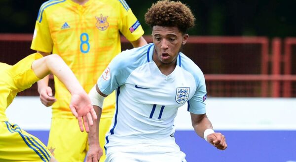 07.05.2017. , stadion Sv. Josip Radnik, Sesvete, Zagreb - Europsko prvenstvo U-17, skupina D, Engleska - Ukrajina. Jadon Sancho. "nPhoto: Marko Prpic/PIXSELL