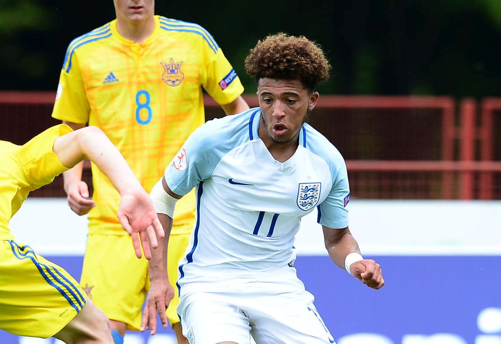 07.05.2017. , stadion Sv. Josip Radnik, Sesvete, Zagreb - Europsko prvenstvo U-17, skupina D, Engleska - Ukrajina. Jadon Sancho. "nPhoto: Marko Prpic/PIXSELL