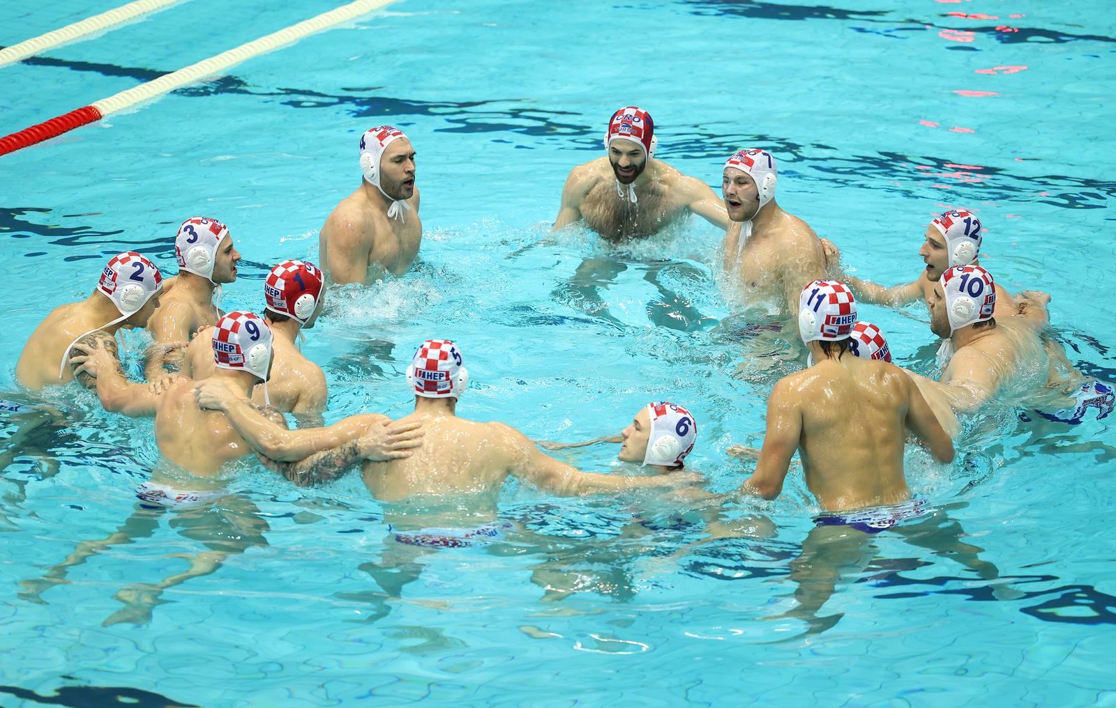 09.03.2023., bazeni Mladost, Zagreb - World Aquatics Svjetski kup u vaterpolu, skupina A, Hrvatska - Francuska. Photo: Marko Prpic/PIXSELL