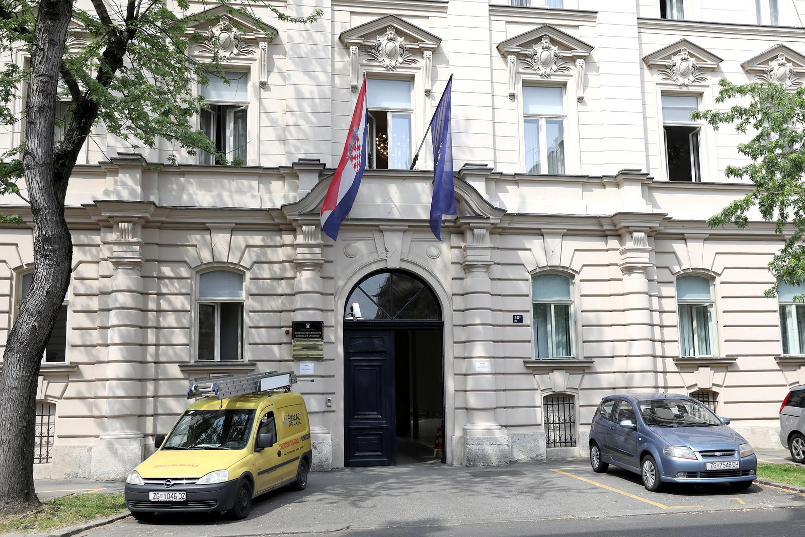 09.05.2022., Zagreb - Zgrada DORH-a u Gajevoj ulici, ilustracija. Prema pisanju medija DORH i USKOK imaju velikih problema s odljevom kadrova zbog niskih placa.
 Photo: Patrik Macek/PIXSELL