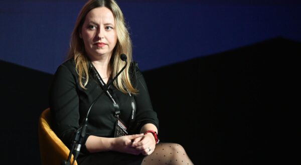 10.03.2023., Zagreb - U Laubi je odrzana konferencija Money Motion. Panel How to stop crypto scams. Mia Biberovic Photo: Davorin Visnjic/PIXSELL