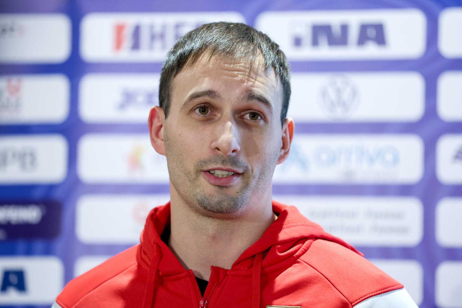 10.10.2022., Zagreb, hotel Westin - Okupljanje hrvatske muske rukometne reprezentacije uoci kvalifikacijskih susreta za EP 2024. Igor Karacic. Photo: Igor Kralj/PIXSELL