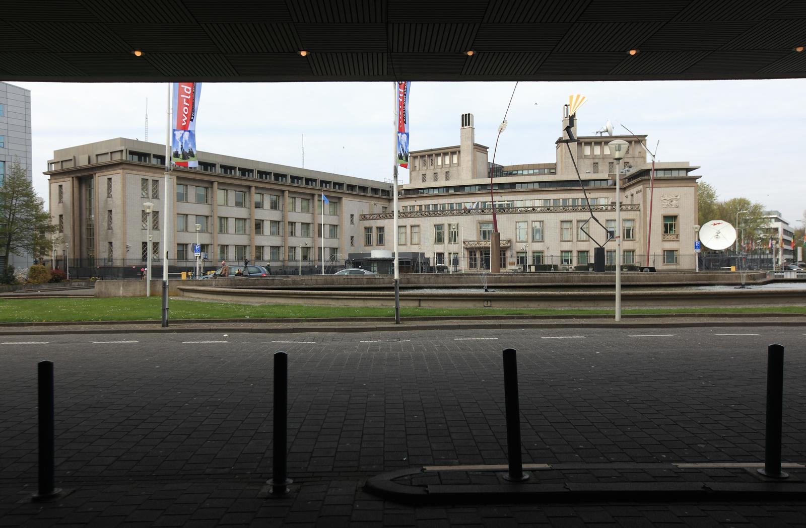14.04.2011., Den Haag, Nizozemska. Zgrada Medjunarodnog krivicnog suda za bivsu Jugoslaviju dan uoci izricanja presude hrvatskim generalima Anti Gotovini, Ivanu Cermaku i Mladenu Markacu. "nPhoto: Davor Puklavec/PIXSELL