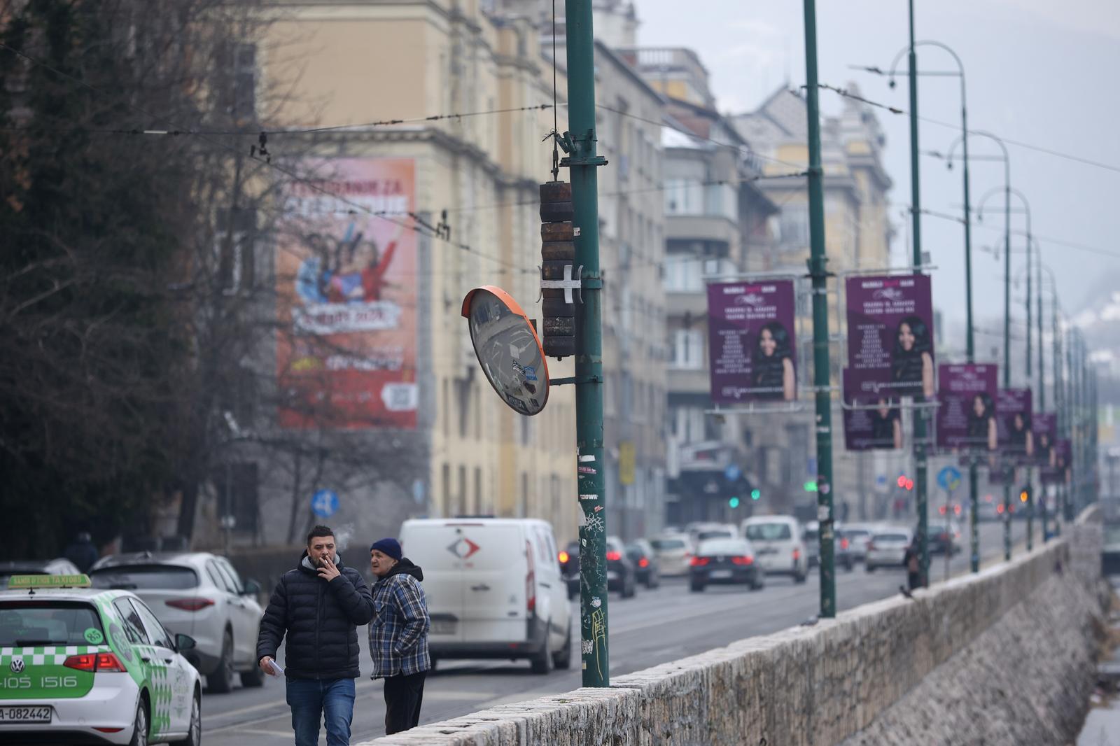 12.01.2024., Sarajevo, Bosna i Hercegovina - Hladno vrijeme u Sarajevu. Photo: Armin Durgut/PIXSELL