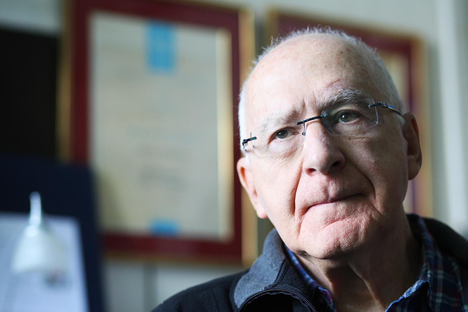 09.02.2012., Zagreb - Akademik Ivo Slaus predsjednik Svjetske akademije znanosti i umjetnosti. rPhoto: Slavko Midzor/PIXSELL