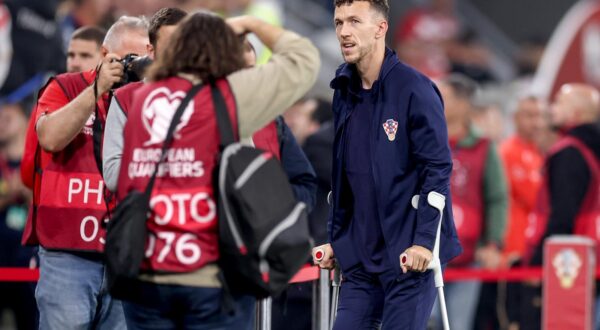 12.10.2023., Opus Arena, Osijek - Kvalifikacije za UEFA Europsko prvenstvo 2024., skupina D, 7. kolo, Hrvatska - Turska. Ivan Perisic Photo: Igor Kralj/PIXSELL