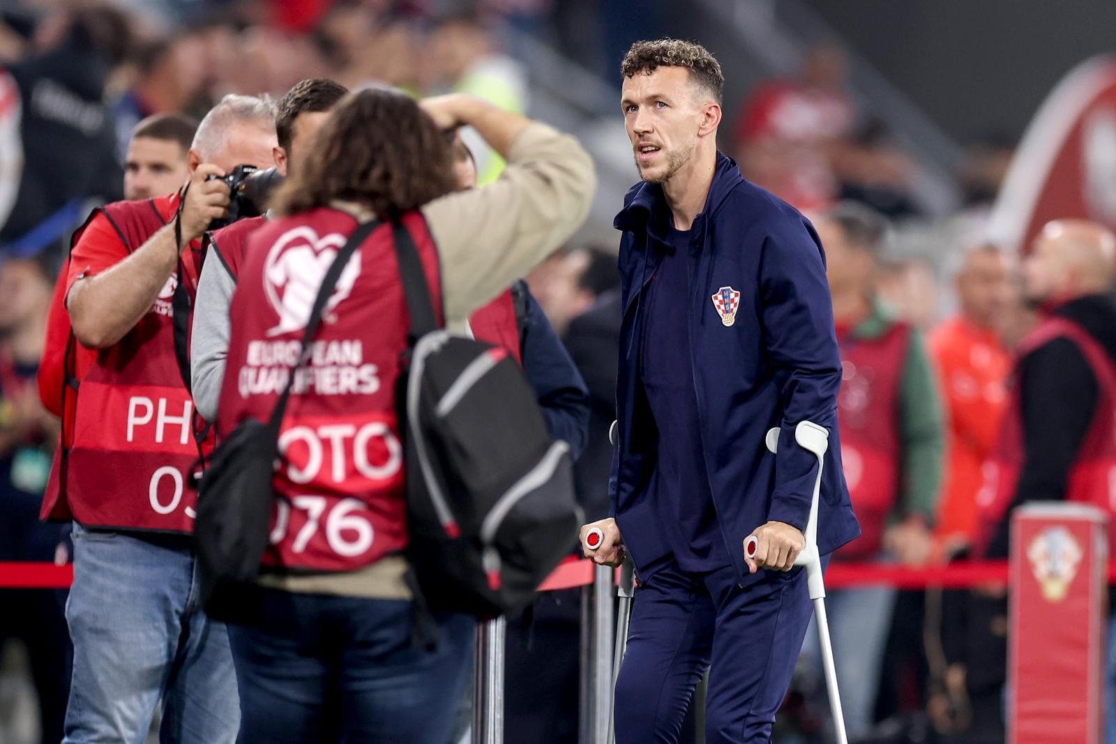 12.10.2023., Opus Arena, Osijek - Kvalifikacije za UEFA Europsko prvenstvo 2024., skupina D, 7. kolo, Hrvatska - Turska. Ivan Perisic Photo: Igor Kralj/PIXSELL