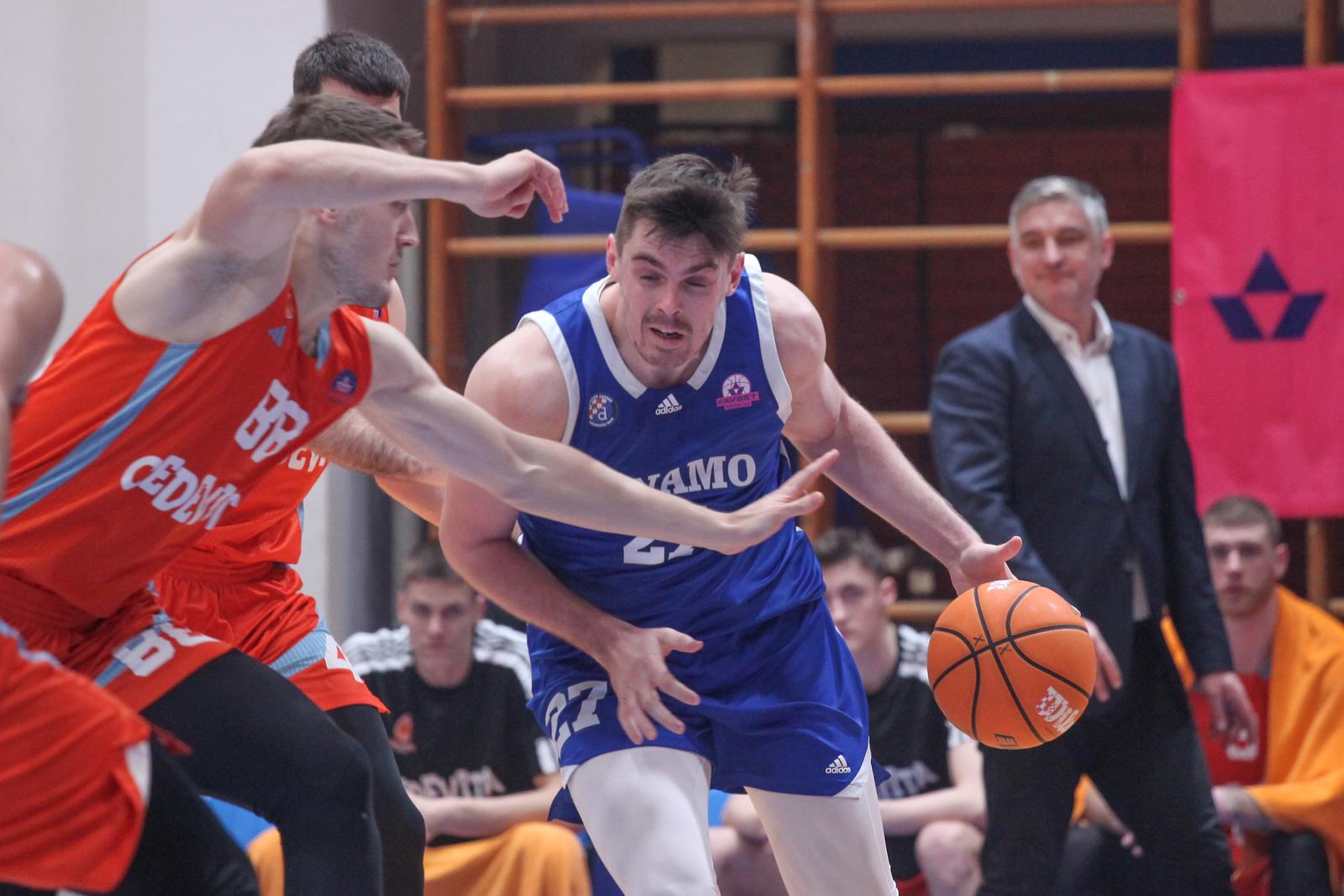 13.1.2024., Sportska dvorana Trnsko, Zagreb - FavBet Premijer liga, 16.kolo, KK Cedevita Junior - KK Dinamo Zagreb. Photo: Luka Batelic/PIXSELL