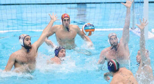 14.01.2024., bazen na Mladosti, Zagreb - LEN 36. Europsko prvenstvo u vaterpolu, polufinale. Spanjolska - Italija. Photo: Sanjin Strukic/PIXSELL
