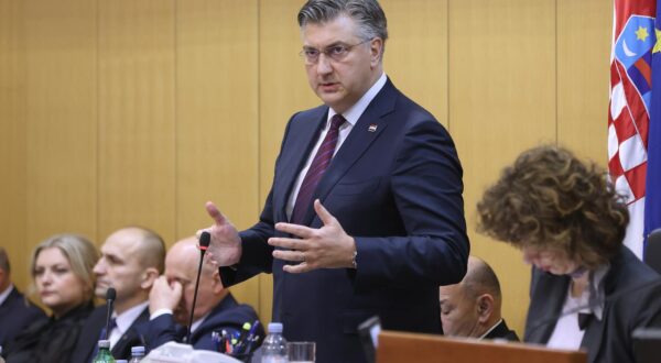 15.01.2024., Zagreb - Usvajanjem dnevnog reda i aktualnim prijepodnevom pocela je 21. sjednica Hrvatskoga sabora, koja bi prema planu trebala trajati do kraja ozujka.
 Photo: Patrik Macek/PIXSELL