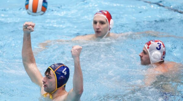 16.01.2024., bazen na Mladosti, Zagreb - LEN 36. Europsko prvenstvo u vaterpolu, finale, Hrvatska - Spanjolska. Photo: igor Kralj/PIXSELL