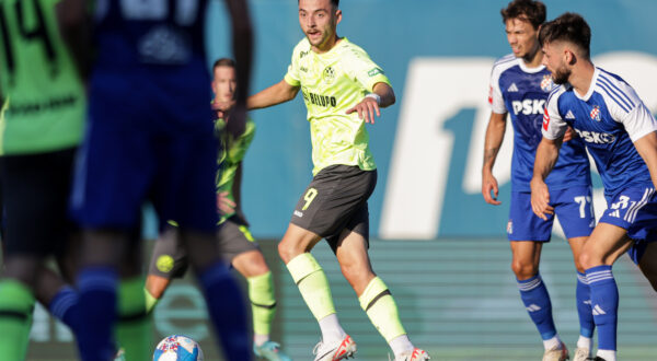 16.09.2023., stadion Maksimir, Zagreb - SuperSport HNL,  08. kolo, GNK Dinamo - NK Slaven Belupo. Arber Hoxha Photo: Luka Stanzl/PIXSELL