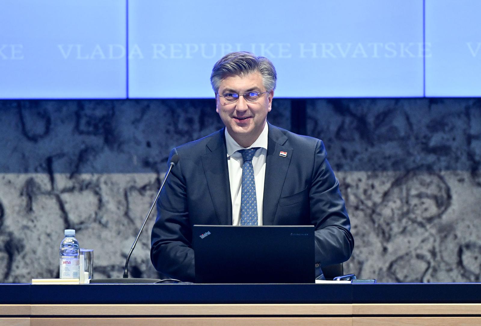 18.1.2024., Zagreb - Pocetak 279. sjednice vlade Republike Hrvatske. Photo: Davorin Visnjic/PIXSELL