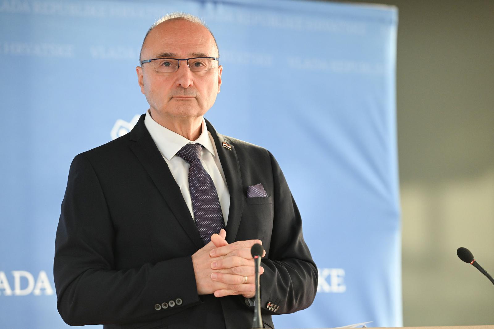 18.01.2024., Zagreb - Pocetak 279. sjednice vlade Republike Hrvatske. Izjave Gordana Grlica Radmana. Photo: Davorin Visnjic/PIXSELL