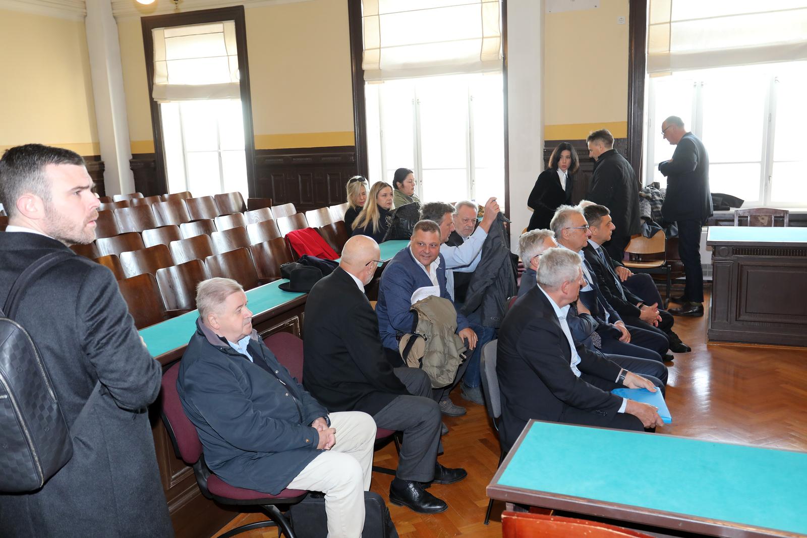 18.12.2023., Rijeka - Pocetak sudjenja optuzenom Marinku Brgicu i ostalima u aferi Uljanik. Zupanijski sud u Rijeci. Photo: Goran Kovacic/PIXSELL