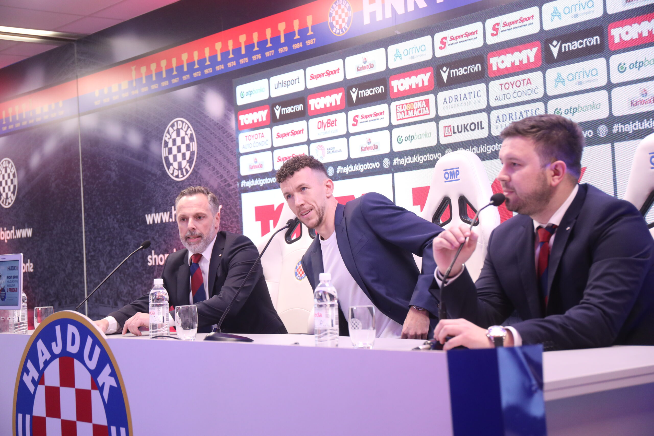 19.01.2024., Split - Nogometas Ivan Perisic novi je igrac HNK Hajduk.  Photo: Ivo Cagalj/PIXSELL