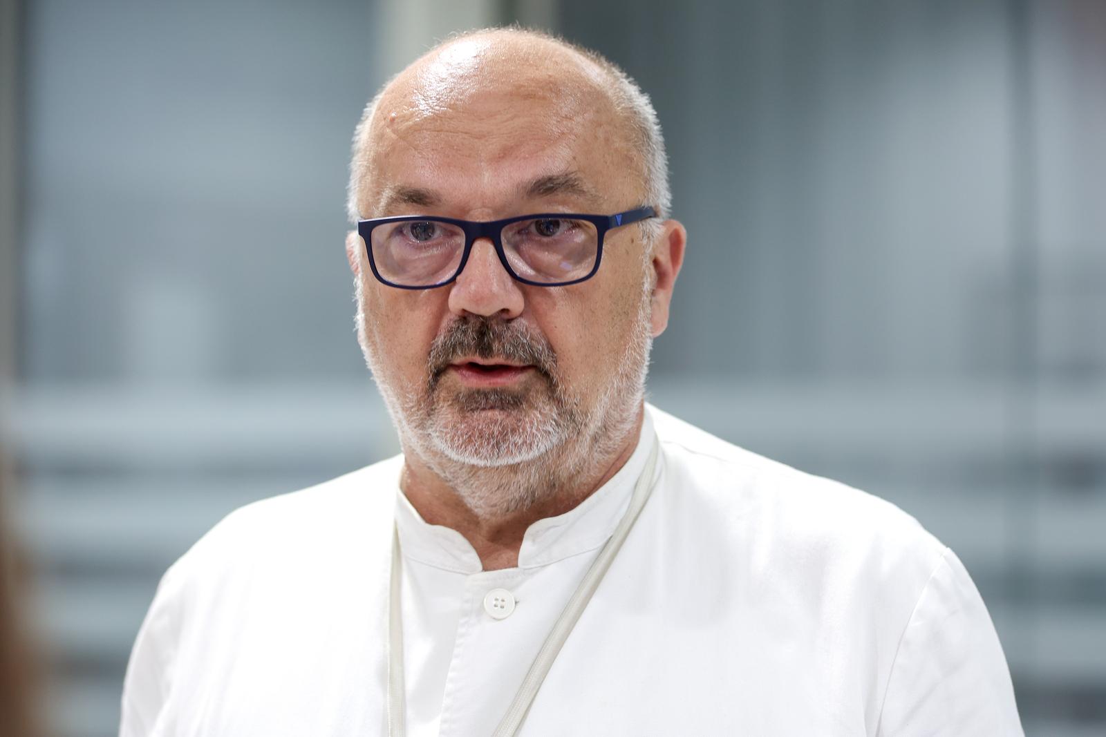 20.06.2022., Zagreb - Prof.dr.sc. Ratko Matijevic predstojnik Klinike za ginekologiju i porodnistvo KB Sveti Duh dao je izjavu za medije. Photo: Igor Kralj/PIXSELL