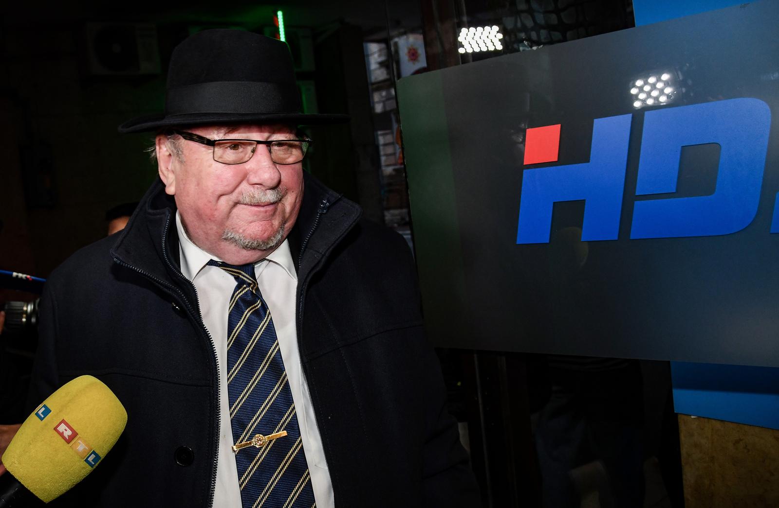20.11.2023., Zagreb - Vladimir Seks dolazi na sastanak sireg Predsjednistva HDZ-a srediste Gradskog odbora HDZ-a Grada Zagreba u Gundulicevoj ulici. Photo: Josip Regovic/PIXSELL