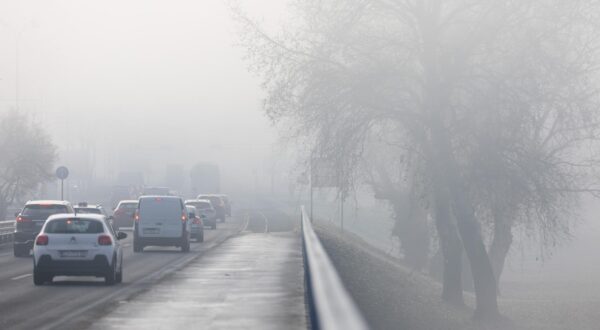 20.12.2023., Zagreb - Hladno i maglovito vrijeme u Zagrebu. Photo: Igor Kralj/PIXSELL