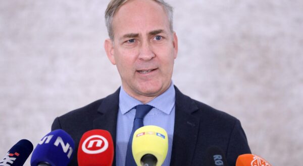 21.11.2023., Zagreb - Na konferenciji za medije odrzanoj u Saboru o aktualnim temama govorio je  Stjepo Bartulica.
 Photo: Patrik Macek/PIXSELL