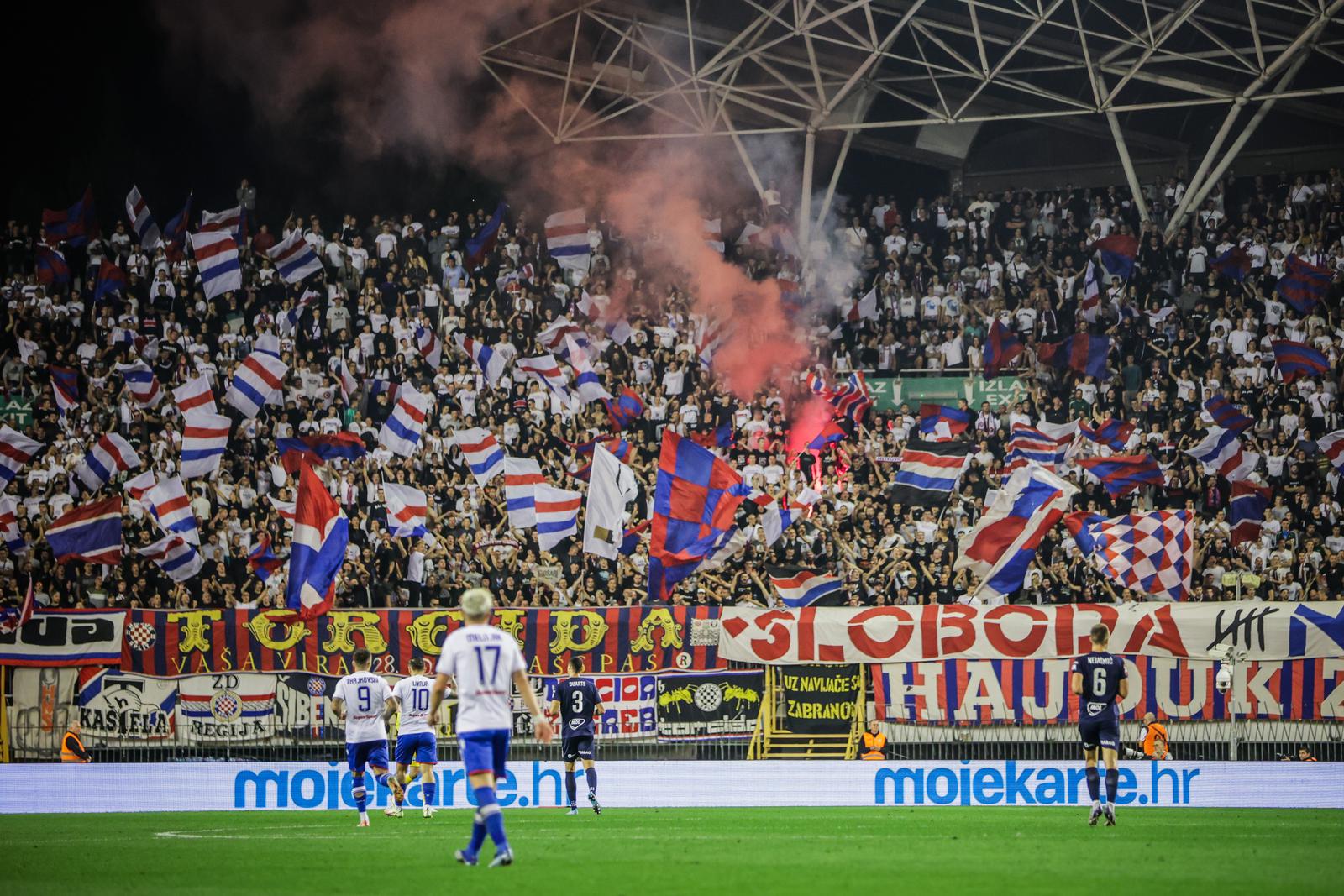 22.10.2023., Split - SuperSport Prva Hrvatska nogometna liga, 12. kolo, HNK Hajduk - NK Osijek.  Photo: Zvonimir Barisin/PIXSELL
