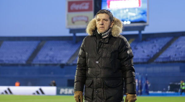 23.01.2024., stadion Maksimir, Zagreb - SuperSport HNL, 04. kolo, GNK Dinamo - NK Lokomotiva. Trener Lokomotive Silvijo Cabraja Photo: Luka Stanzl/PIXSELL