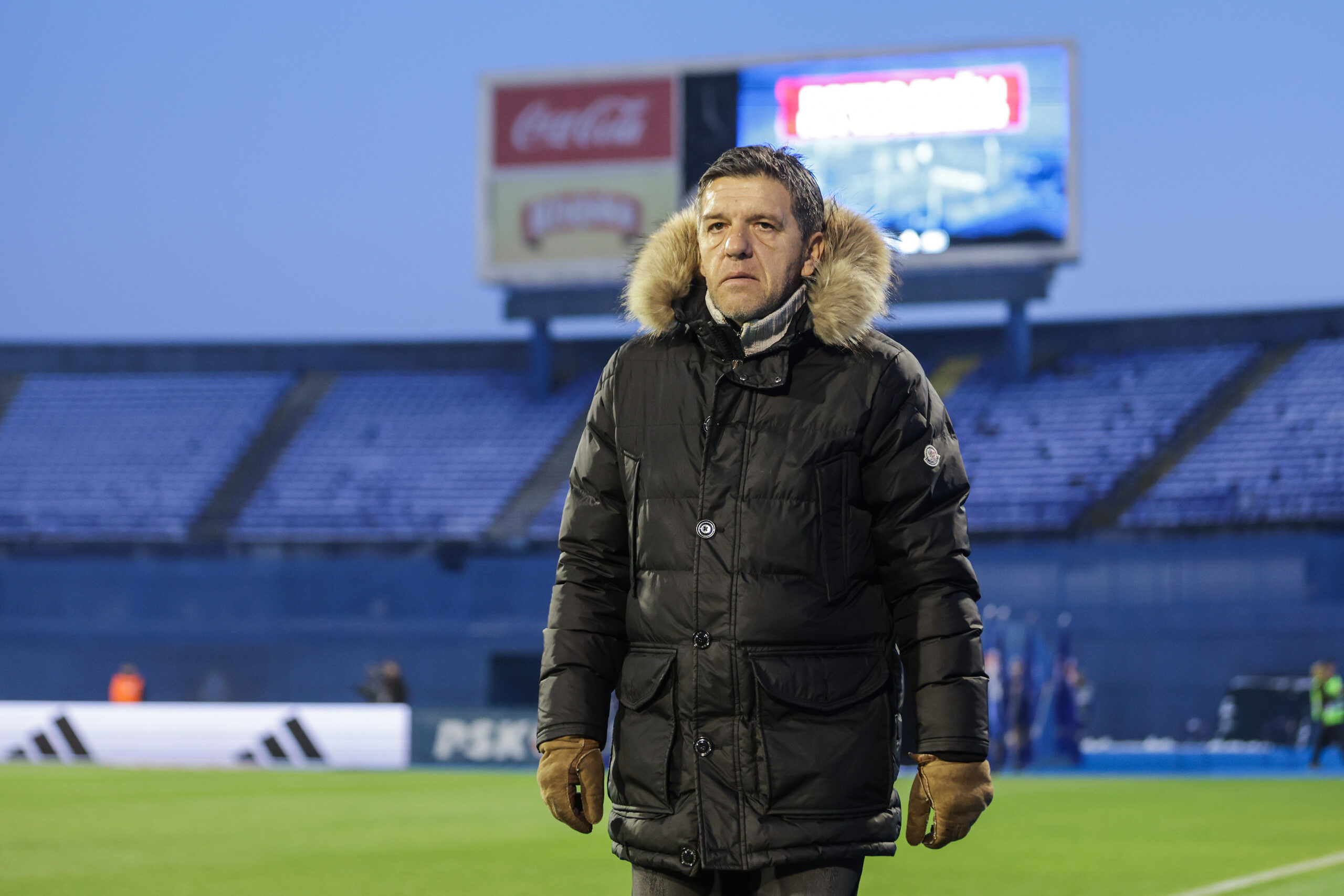 23.01.2024., stadion Maksimir, Zagreb - SuperSport HNL, 04. kolo, GNK Dinamo - NK Lokomotiva. Trener Lokomotive Silvijo Cabraja Photo: Luka Stanzl/PIXSELL