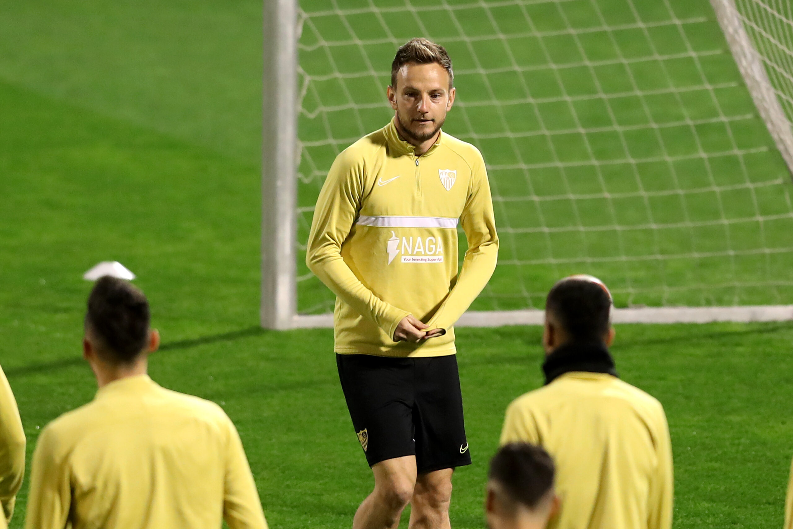 23.02.2022., Zagreb - Igraci FC Sevilla odradili su trening na stadionu Maksimir uoci sutrasnje uzvratne utakmice sesnaestine finala Europa lige protiv GNK Dinamo. Ivan Rakitic Photo: Luka Stanzl/PIXSELL