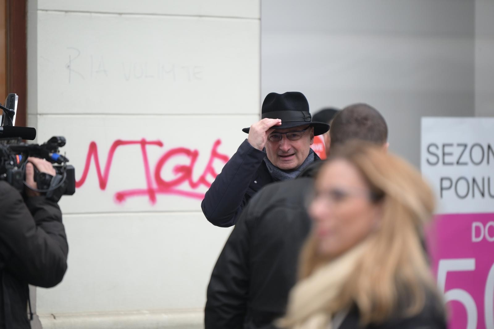 24.12.2023., Zagreb - Poznati provode Badnjak u centru grada. Photo: Igor Soban/PIXSELL