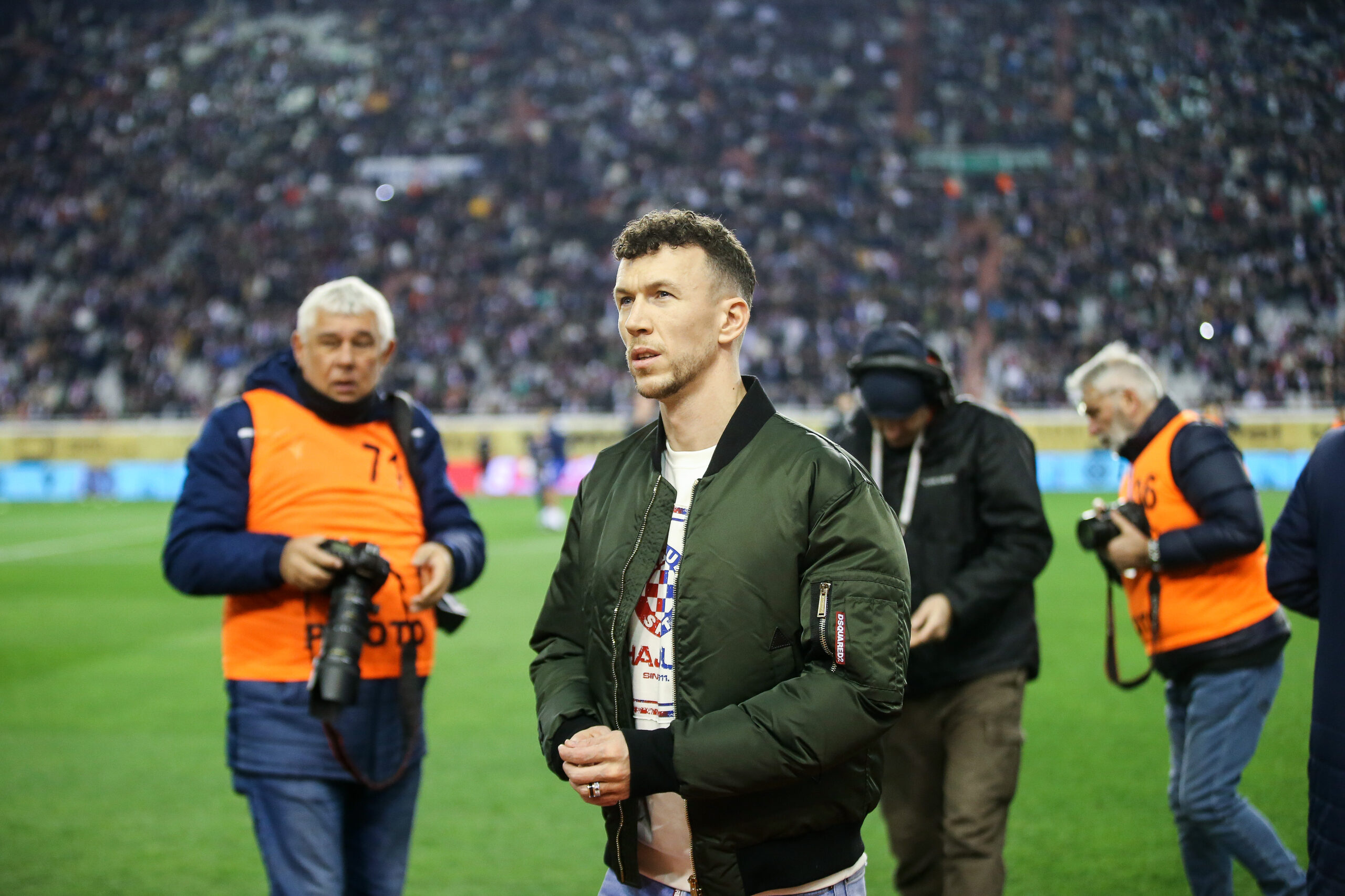 28.01.2024., Split- Stadio Poljud, 20. kolo SuperSport HNL: Hajduk - Rijeka
Ivan Perisic stigao je Hajdukovu utakmicu Photo: Ivo Cagalj/PIXSELL