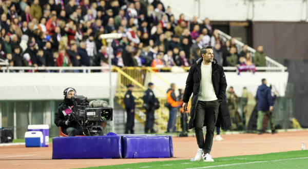 28.01.2024., Split- Stadio Poljud, 20. kolo SuperSport HNL: Hajduk - Rijeka
 Photo: Ivana Ivanovic/PIXSELL